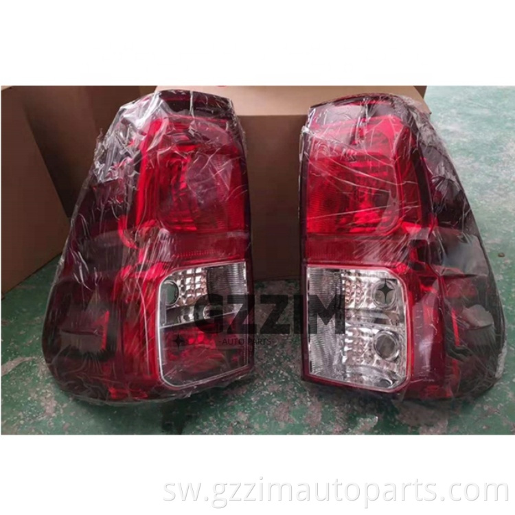 Vifaa vya Gari Sehemu za gari ABS Plastiki iliyobadilishwa taa ya nyuma ya taa ya taa ya Hilux Vigo 2016+